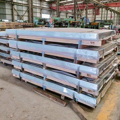S250GD+Z Warmdippverzinkte Dachplatte Z180 Null Spangles Metallbeschichtete Strukturstahle
