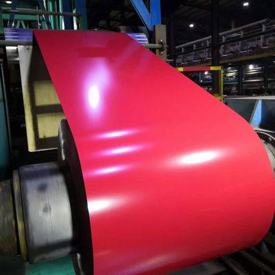 Rote Farbe PPGI PPGL DX51D vorgefärbte galvanisierte Eisenspirale