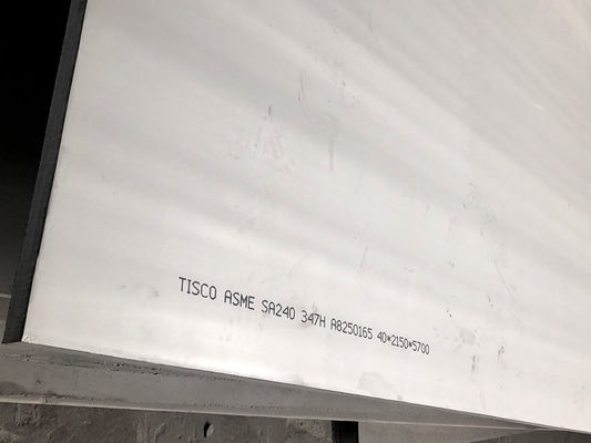 347H Edelstahlplatten Hitzebeständig 4,8 mm bis 101,6 mm