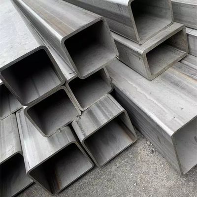 Quadratische Edelstahlröhre 316 geschweißt und nahtlos 70 x 70 x 1,8 mm