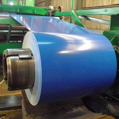 1250mm SGCC Blaue Farbe PPGI PPGL Spirale S220GD S250GD S280GD